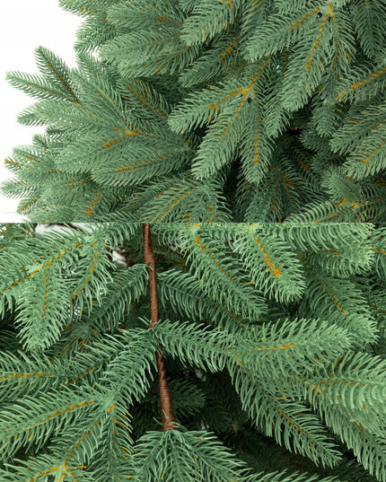 Dirbtinė kalėdų eglutė PREMIUM Sidabrinė eglė SILVER SKY 3D 100% PE 250 cm