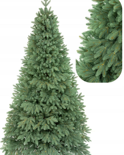 Dirbtinė kalėdų eglutė PREMIUM Sidabrinė eglė SILVER SKY 3D 100% PE 250 cm