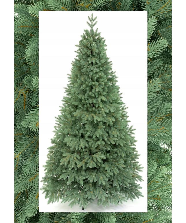 Dirbtinė kalėdų eglutė PREMIUM Sidabrinė eglė SILVER SKY 3D 100% PE 250 cm