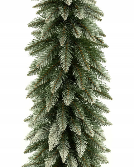 Dirbtinė eglutė SLIM Tatrų eglė, švelniai pasnigusi, 180 cm
