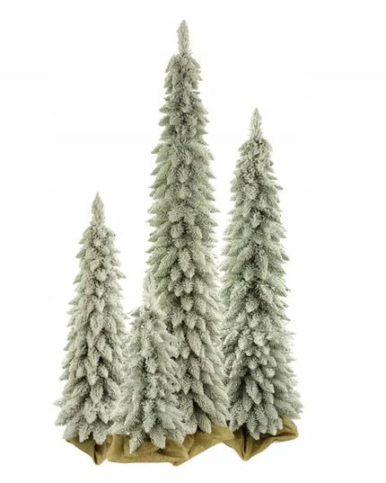 Dirbtinė eglutė SLIM Tatrų eglė, apsnigta sniegu, 180 cm