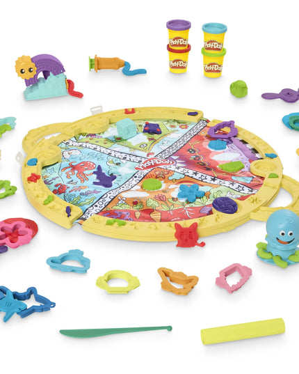 „Play-Doh“ modelino pradinis rinkinys F9143, sulankstomas ir nešiojamas