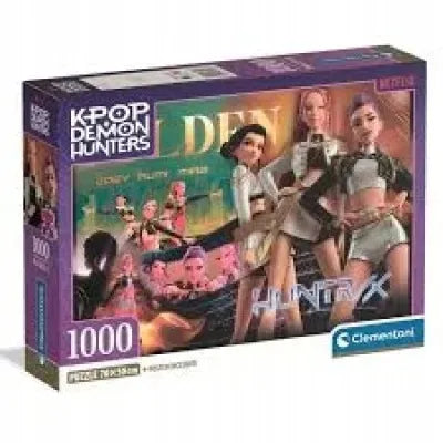 Clementoni dėlionė „K-Pop Demon Hunters“, 1000 detalių
