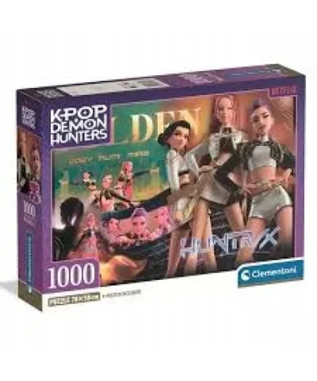 Clementoni dėlionė „K-Pop Demon Hunters“, 1000 detalių