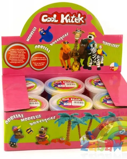 „Cool Kitek“ modelinimo masė, 4 spalvos