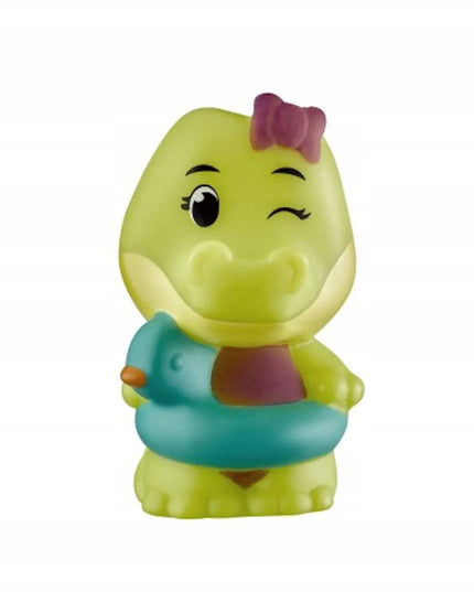 „Croco“ krokodilų šeima – 4 spalvą keičiančių figūrėlių rinkinys, Klorofil