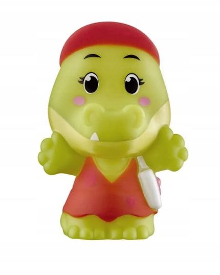 „Croco“ krokodilų šeima – 4 spalvą keičiančių figūrėlių rinkinys, Klorofil