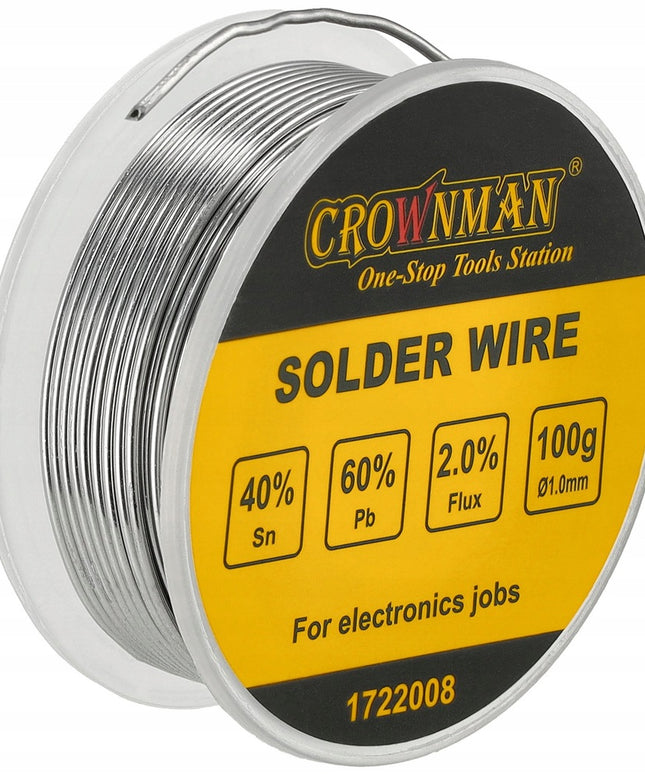 Profesionali Litavimo Alavo Viela su Fluxu 100g 1mm Elektronikams