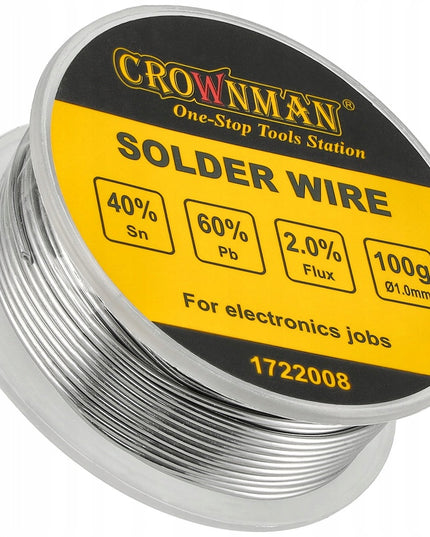 Profesionali Litavimo Alavo Viela su Fluxu 100g 1mm Elektronikams