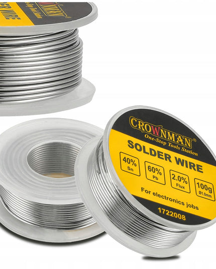 Profesionali Litavimo Alavo Viela su Fluxu 100g 1mm Elektronikams