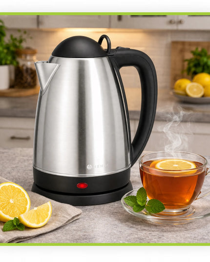 Belaidis elektrinis virdulys Hendi 2,5 l, 2150 W, sidabrinis/pilkas