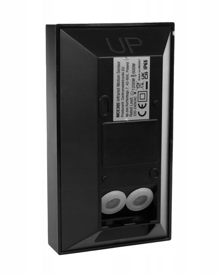 PIR judesio ir prieblandos jutiklis lauko IP65, neaptinka gyvūnų iki 20 kg