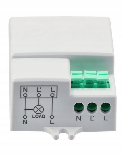 Mikrobangų LED judesių jutiklis 1200W HF Reguliuojamas Lengvas montavimas