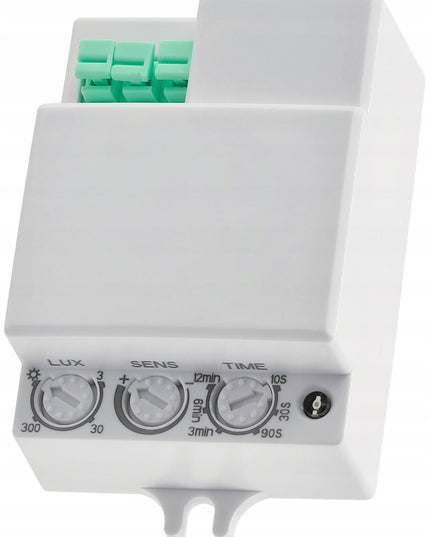 Mikrobangų LED judesių jutiklis 1200W HF Reguliuojamas Lengvas montavimas