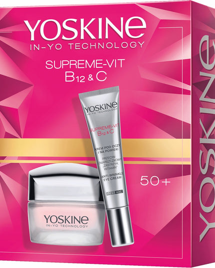 DAX YOSKINE SUPREME-VIT B12 ir C DOVANŲ RINKINYS 50+