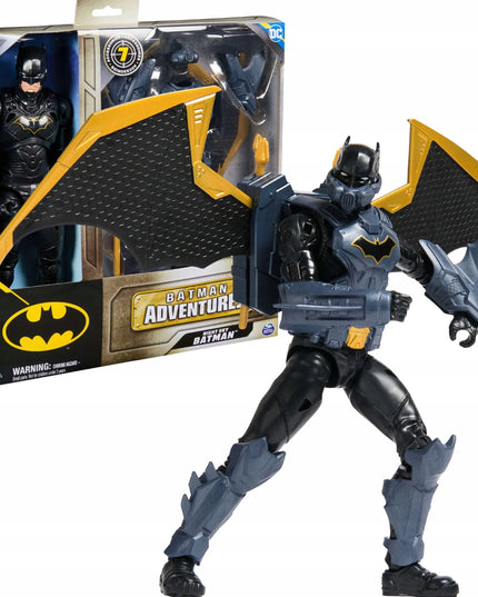 DC BATMAN ADVENTURES didelė figūrėlė, tamsos riteris 30 cm + 7 priedai