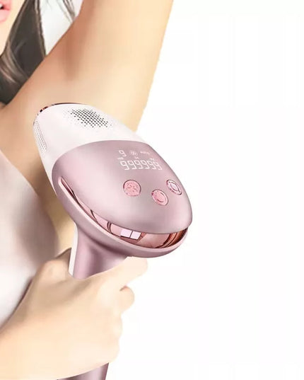 BLOW IPL 900 Pro lazerinis plaukų šalinimo aparatas veidui, kūnui ir bikini zonai, neskausminga depiliacija