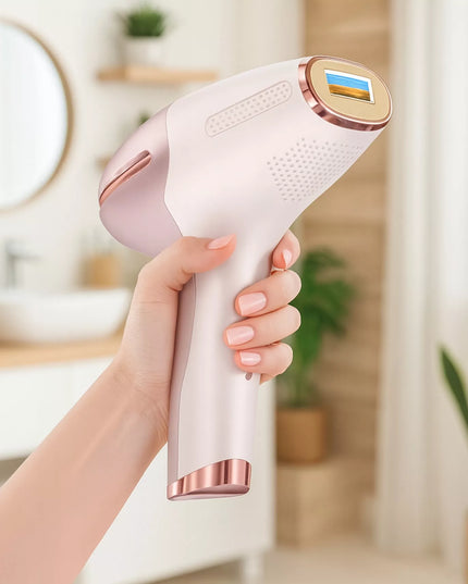 BLOW IPL 900 Pro lazerinis plaukų šalinimo aparatas veidui, kūnui ir bikini zonai, neskausminga depiliacija