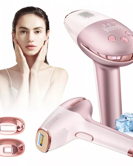 BLOW IPL 900 Pro lazerinis plaukų šalinimo aparatas veidui, kūnui ir bikini zonai, neskausminga depiliacija