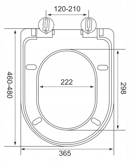 Balta, švelniai nusileidžianti, atsegama tualeto sėdynė ir dangtis, skirta CERSANIT, KOŁO, ROCA