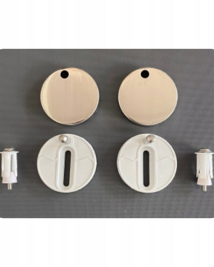 Balta, švelniai nusileidžianti, atsegama tualeto sėdynė ir dangtis, skirta CERSANIT, KOŁO, ROCA