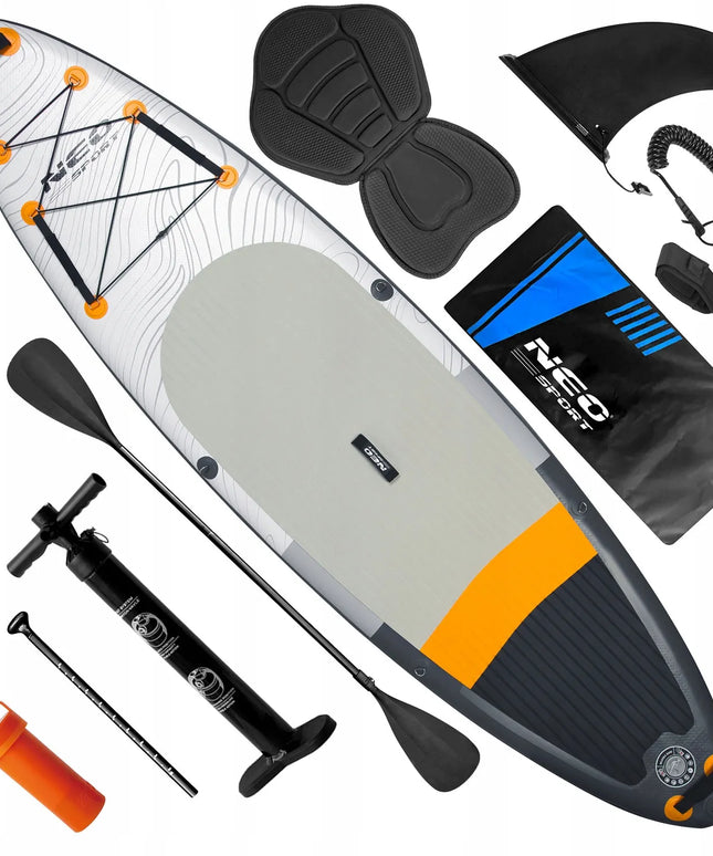 SUP lenta, irklentė AQUASURF 320 x 84 x 15 cm Neo-sport pilnas komplektas plaukimui