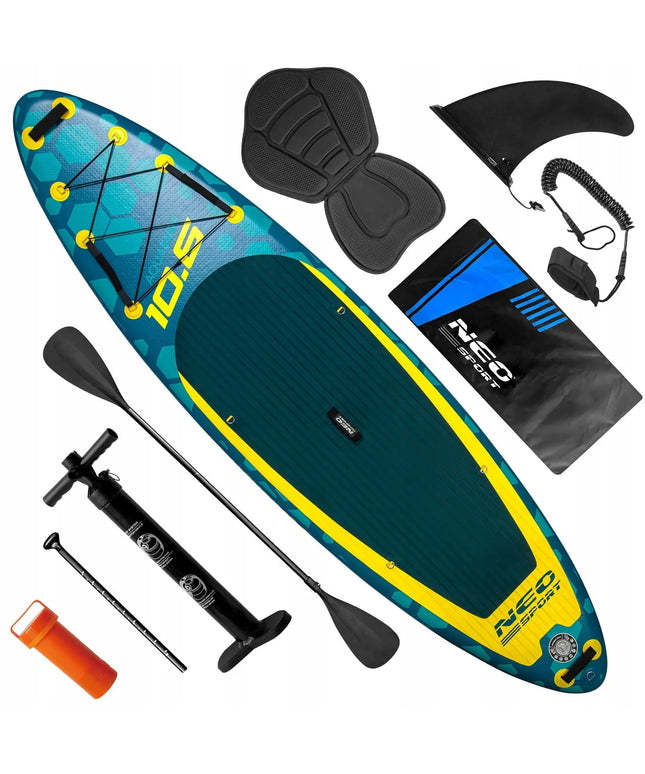 SUP lenta, irklentė AQUASURF 320 x 84 x 15 cm Neo-Sport, pilnas komplektas