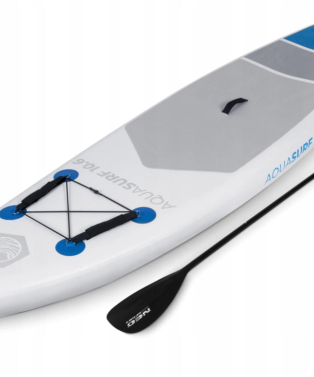 Neo-sport AQUASURF pripučiama irklentė (SUP lenta) 320 x 81 x 15 cm, 7-in-1 rinkinys