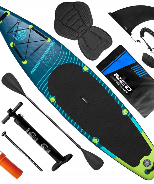 SUP lenta, irklentė Neo-sport ReefBreak 350 x 81 x 15 cm, pilnas komplektas