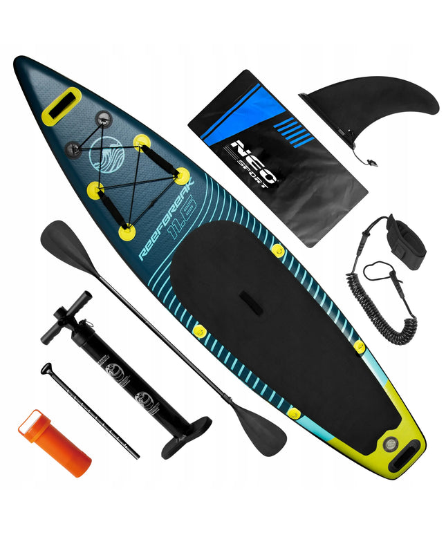 Neo-sport Reefbreak SUP irklentė 350 x 81 x 15 cm 7-in-1 rinkinys