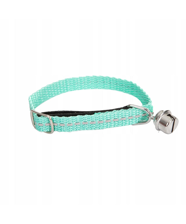 DINGO atspindintis kačių antkaklis iš juostos, mėtų spalvos