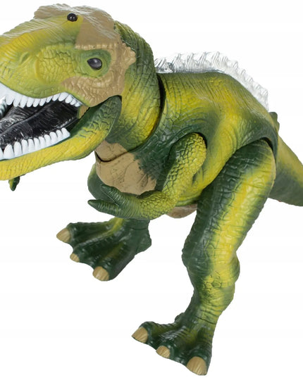 „MalPlay“ nuotoliniu būdu valdomas interaktyvus T-Rex dinozauras – vaikšto, riaumoja, šviečia