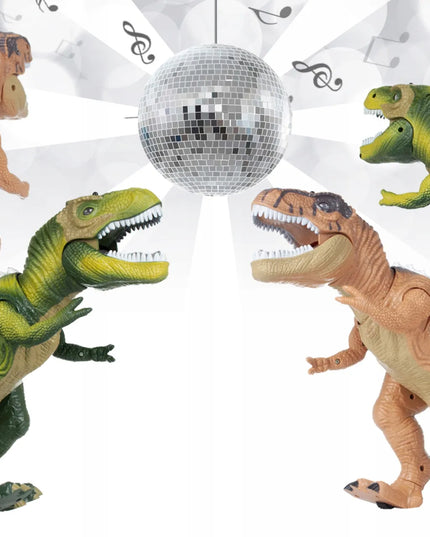 „MalPlay“ nuotoliniu būdu valdomas interaktyvus T-Rex dinozauras – vaikšto, riaumoja, šviečia