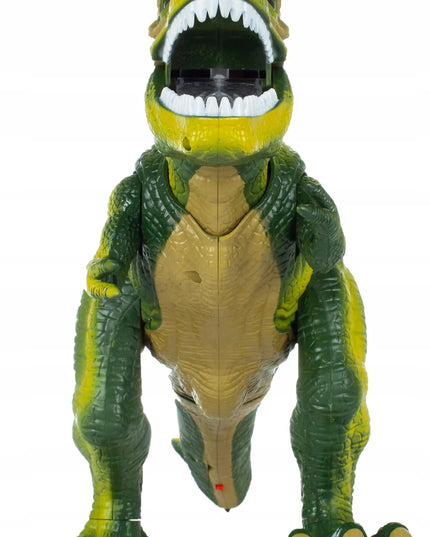 „MalPlay“ nuotoliniu būdu valdomas interaktyvus T-Rex dinozauras – vaikšto, riaumoja, šviečia