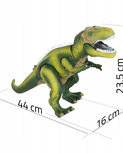 „MalPlay“ nuotoliniu būdu valdomas interaktyvus T-Rex dinozauras – vaikšto, riaumoja, šviečia