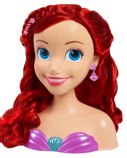 Disney Ariel plaukų formavimo ir šukavimo galva 14 dalių