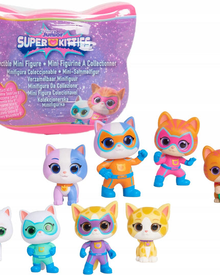 DISNEY JUNIOR SUPER KITTIES mini staigmenos figūrėlė, katytė, nuo 3 metų