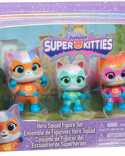 Disney Junior SuperKitties 5 figūrėlių rinkinys