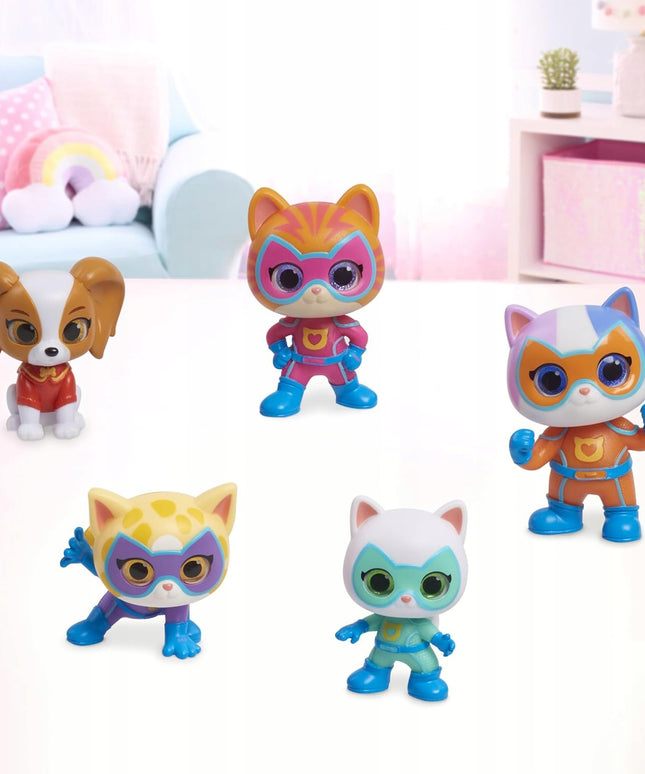Disney Junior SuperKitties 5 figūrėlių rinkinys