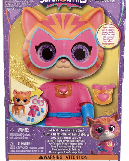 Disney Junior „SuperKitties“ interaktyvi Ginny (Gosia) figūrėlė su garsais