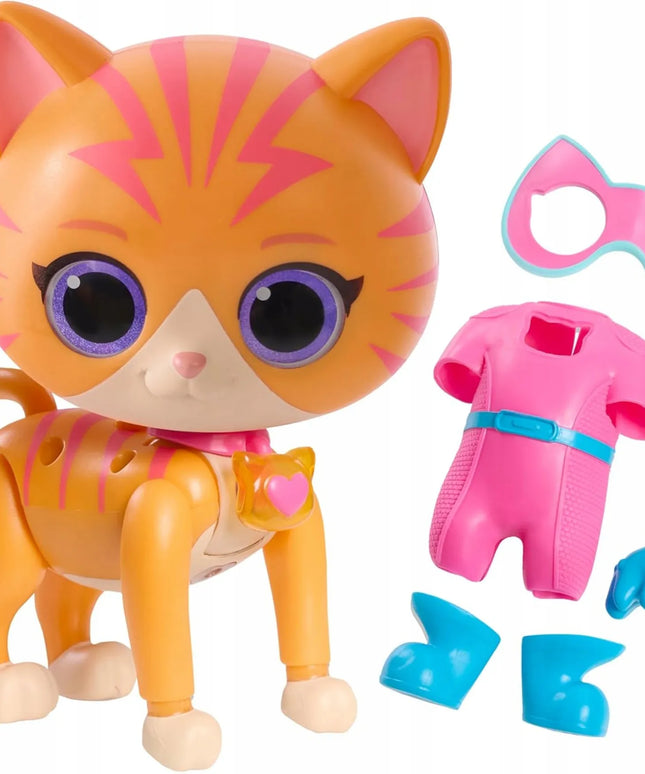 Disney Junior „SuperKitties“ interaktyvi Ginny (Gosia) figūrėlė su garsais