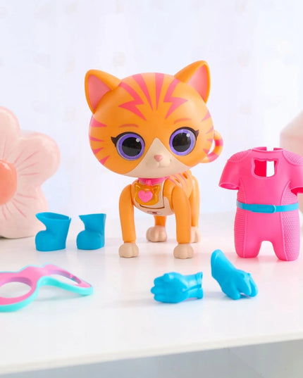Disney Junior „SuperKitties“ interaktyvi Ginny (Gosia) figūrėlė su garsais