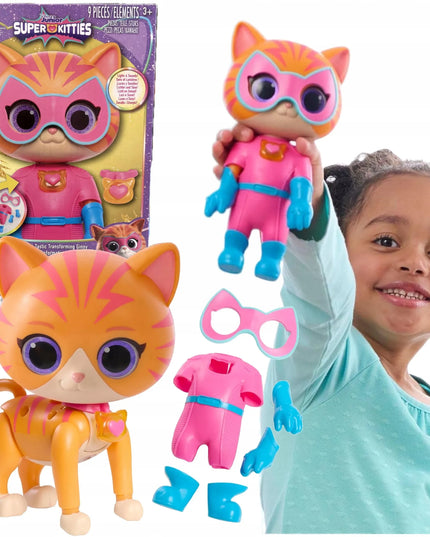 Disney Junior „SuperKitties“ interaktyvi Ginny (Gosia) figūrėlė su garsais