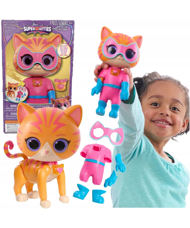 Disney Junior „SuperKitties“ interaktyvi Ginny (Gosia) figūrėlė su garsais