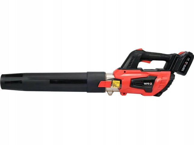 Yato lapų pūstuvas, akumuliatorinis 18 V su Turbo mygtuku YT-85177