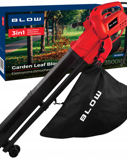 Elektrinis sodo lapų pūstuvų siurblys smulkintuvas galingas 3500W