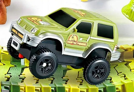 Papildomas automobilis lenktynių trasai „Dinozaurų parkas“ / „Statybų aikštelė“