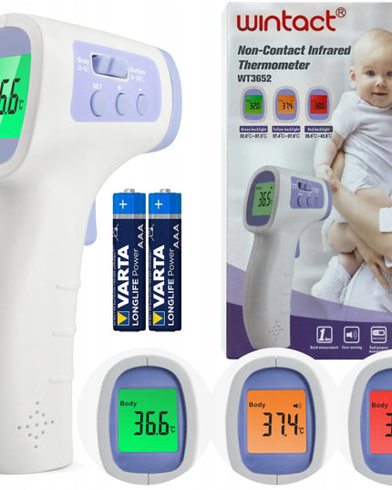 Wintact WT3652 bekontaktis infraraudonųjų spindulių medicininis termometras
