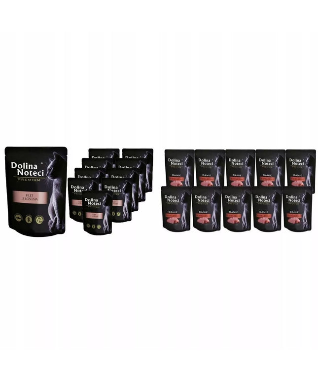 DOLINA NOTECI PREMIUM MIX 20X85G Šlapias maistas katei