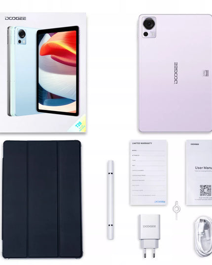 DOOGEE T20, 8/256GB, 8300 mAh, planšetinis kompiuteris, rožinis